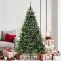 Árbol de Navidad artificial con 300 LED Verde 180 cm PE y PVC