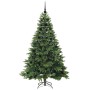 Árbol de Navidad artificial con 300 LED Verde 180 cm PE y PVC