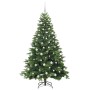 Árbol de Navidad artificial con 300 LED Verde 180 cm PE y PVC