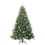 Árbol de Navidad artificial con 300 LED Verde 180 cm PE y PVC