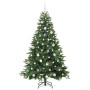 Árbol de Navidad artificial con 300 LED Verde 180 cm PE y PVC
