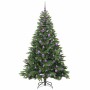 Árbol de Navidad artificial con 300 LED Verde 180 cm PE y PVC