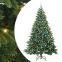 Árbol de Navidad artificial con 300 LED Verde 180 cm PE y PVC