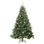 Árbol de Navidad artificial con 300 LED Verde 210 cm PE y PVC