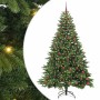 Árbol de Navidad artificial con 300 LED Verde 210 cm PE y PVC