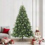 Árbol de Navidad artificial con 300 LED Verde 210 cm PE y PVC