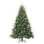 Árbol de Navidad artificial con 300 LED Verde 210 cm PE y PVC