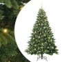 Árbol de Navidad artificial con 300 LED Verde 210 cm PE y PVC