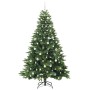 Árbol de Navidad artificial con 300 LED Verde 210 cm PE y PVC