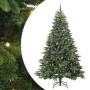 Árbol de Navidad artificial con 300 LED Verde 210 cm PE y PVC