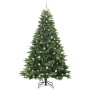 Árbol de Navidad artificial con 300 LED Verde 240 cm PE y PVC