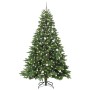 Árbol de Navidad artificial con 300 LED Verde 240 cm PE y PVC