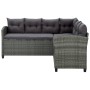 Set mit 6 Gartenmöbeln und Kissen synthetisches Rattangrau von vidaXL, Gartensets - Ref: Foro24-315231, Preis: 606,98 €, Raba...