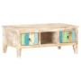 Rough acacia wood coffee table 100x55x40 cm by vidaXL, Coffee table - Ref: Foro24-320235, Price: 189,74 €, Discount: %