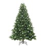 Árbol de Navidad artificial con 300 LED Verde 240 cm PE y PVC