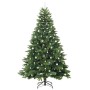 Árbol de Navidad artificial con 300 LED Verde 240 cm PE y PVC