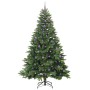 Árbol de Navidad artificial con 300 LED Verde 240 cm PE y PVC