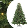 Árbol de Navidad artificial con 300 LED Verde 240 cm PE y PVC