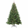 Árbol de Navidad artificial con 300 LED Verde 240 cm PE y PVC