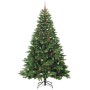 Árbol de Navidad artificial con 300 LED Verde 240 cm PE y PVC