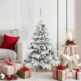 Árbol de Navidad artificial con 150 LED Verde 120 cm PE y PVC