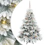 Árbol de Navidad artificial con 150 LED Verde 120 cm PE y PVC