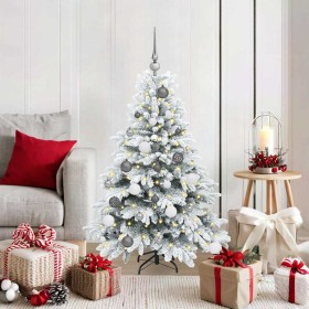 Árbol de Navidad artificial con 150 LED Verde 120 cm PE y PVC