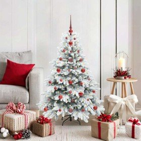 Árbol de Navidad artificial con 150 LED Verde 120 cm PE y PVC