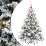 Árbol de Navidad artificial con 150 LED Verde 120 cm PE y PVC