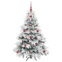 Árbol de Navidad artificial con 150 LED Verde 120 cm PE y PVC