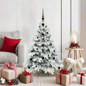 Árbol de Navidad artificial con 150 LED Verde 120 cm PE y PVC