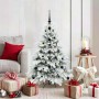 Árbol de Navidad artificial con 150 LED Verde 120 cm PE y PVC