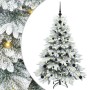 Árbol de Navidad artificial con 150 LED Verde 120 cm PE y PVC