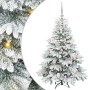 Árbol de Navidad artificial con 150 LED Verde 120 cm PE y PVC