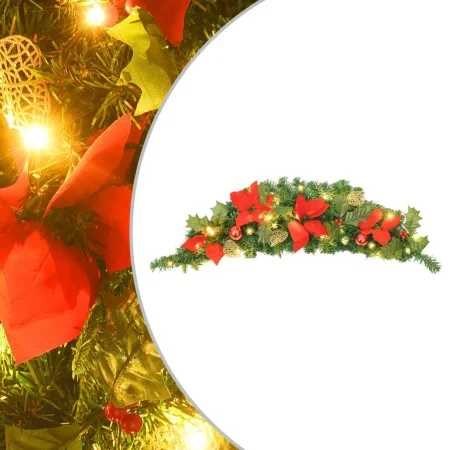 Arco de Navidad con luces LED verde 90 cm PVC de vidaXL, Luces de Navidad - Ref: Foro24-320980, Precio: 29,16 €, Descuento: %