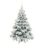 Árbol de Navidad artificial con 150 LED Verde 120 cm PE y PVC