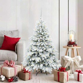 Árbol de Navidad artificial con 150 LED Verde 120 cm PE y PVC