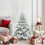 Árbol de Navidad artificial con 150 LED Verde 120 cm PE y PVC