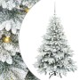 Árbol de Navidad artificial con 150 LED Verde 120 cm PE y PVC