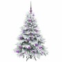 Árbol de Navidad artificial con 150 LED Verde 120 cm PE y PVC