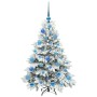 Árbol de Navidad artificial con 150 LED Verde 120 cm PE y PVC
