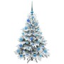 Árbol de Navidad artificial con 150 LED Verde 120 cm PE y PVC