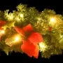 Arco de Navidad con luces LED verde 90 cm PVC de vidaXL, Luces de Navidad - Ref: Foro24-320980, Precio: 29,16 €, Descuento: %