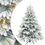 Árbol de Navidad artificial con 150 LED Verde 150 cm PE y PVC