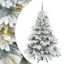 Árbol de Navidad artificial con 150 LED Verde 150 cm PE y PVC