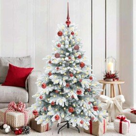 Árbol de Navidad artificial con 150 LED Verde 150 cm PE y PVC