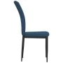 Esszimmerstühle 4 Einheiten blauer Samt von vidaXL, Essstühle - Ref: Foro24-326103, Preis: 153,42 €, Rabatt: %