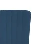 Esszimmerstühle 4 Einheiten blauer Samt von vidaXL, Essstühle - Ref: Foro24-326103, Preis: 153,42 €, Rabatt: %