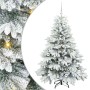 Árbol de Navidad artificial con 150 LED Verde 150 cm PE y PVC
