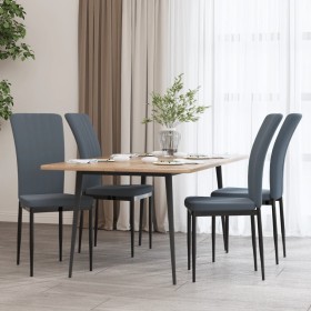 Dining chairs 4 units dark gray velvet by vidaXL, dining chairs - Ref: Foro24-326105, Price: 139,67 €, Discount: %